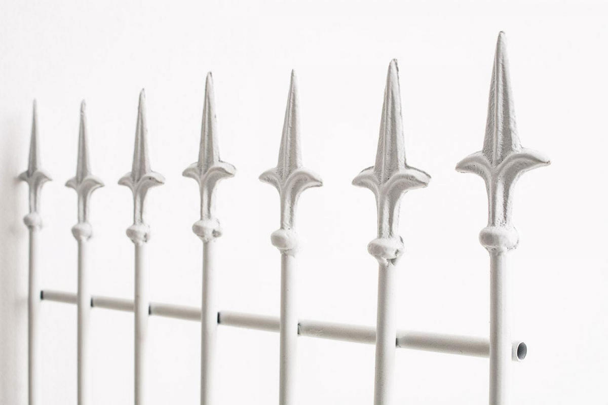 RANKGITTER Metall Weiß - Weiß, Metall (50/100/0.7cm) - CLP