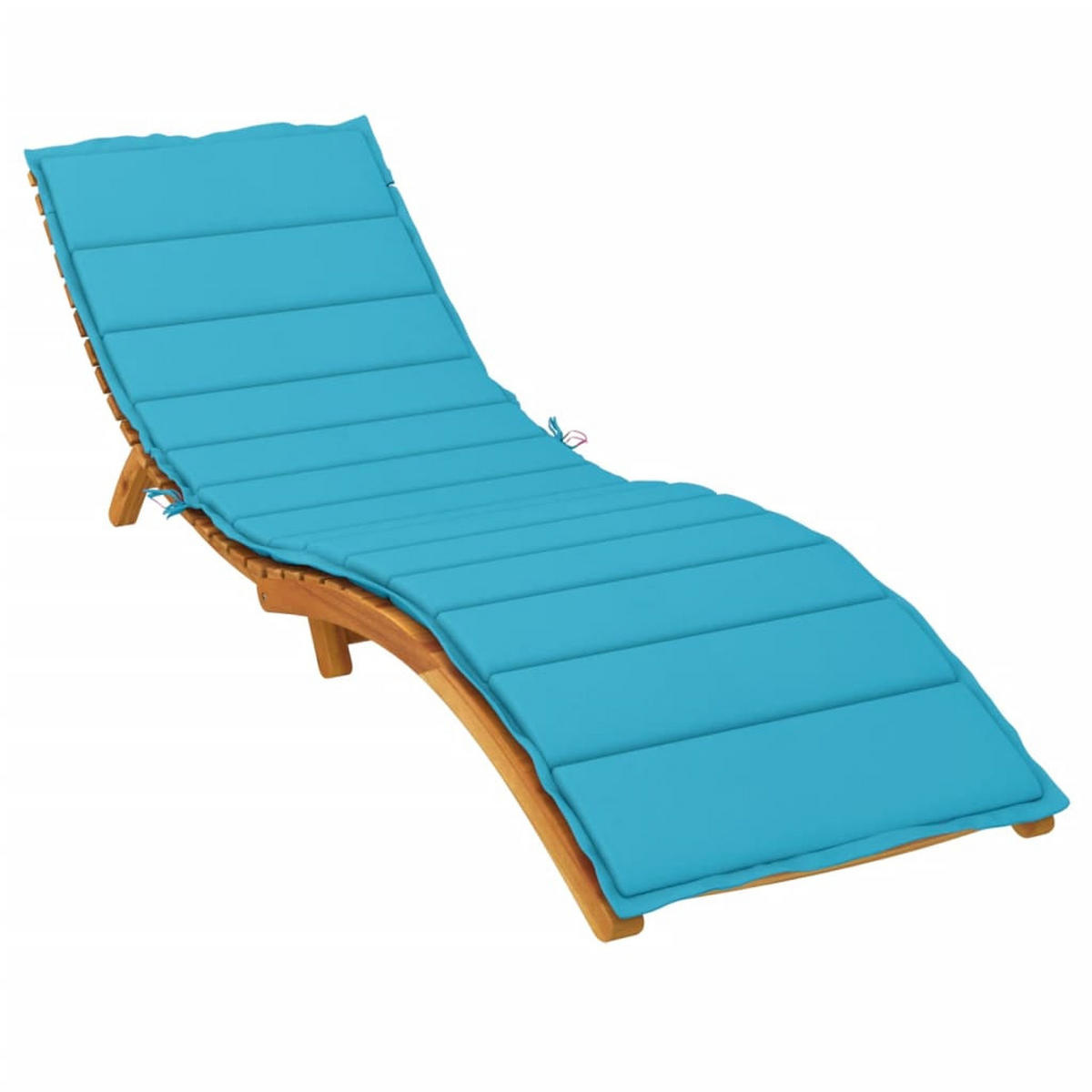 SONNENLIEGEN-AUFLAGE Türkis Oxford-Gewebe - Türkis, Textil (70/4/200cm) - vidaXL