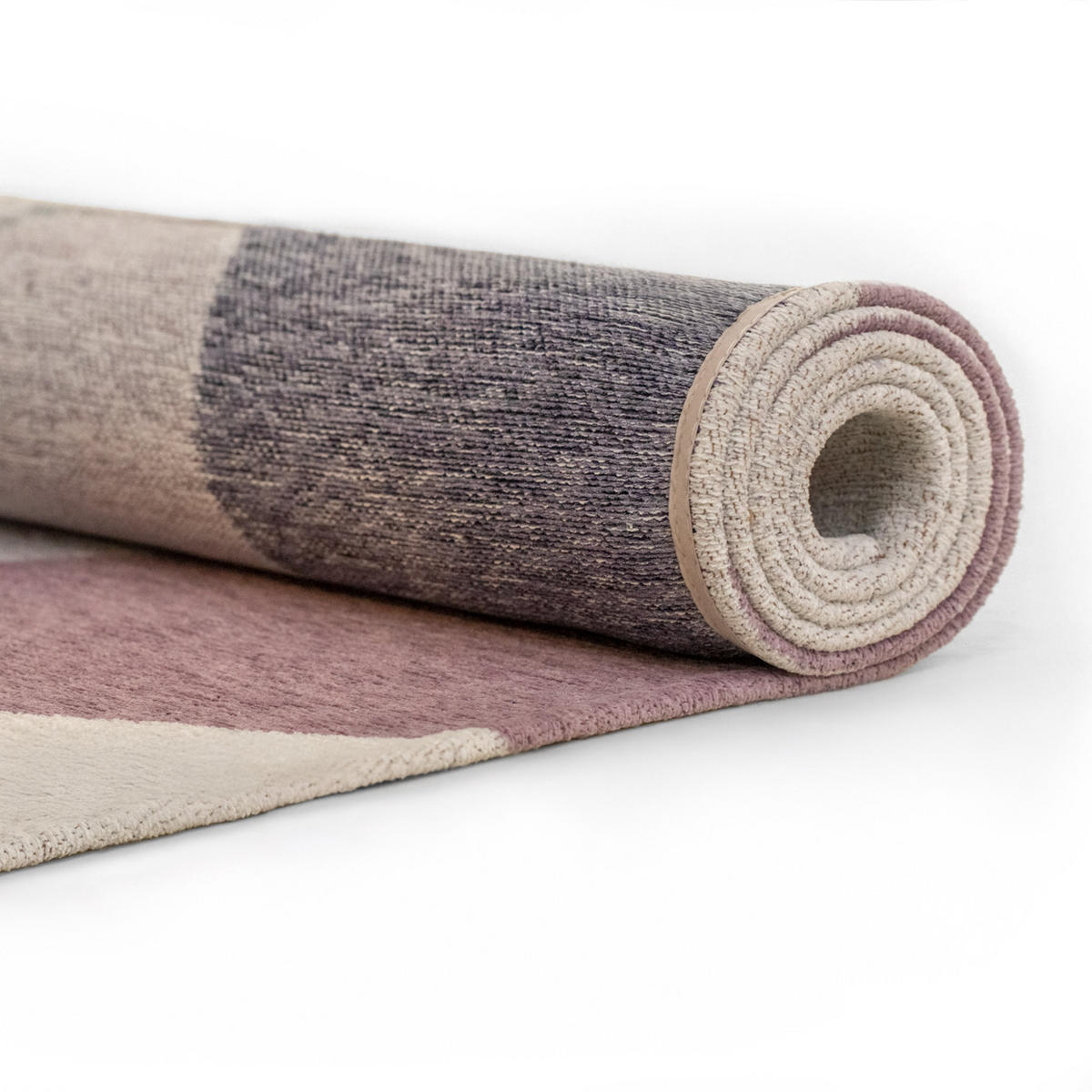 TEPPICH Eclipse Gallery Stones 170/240 cm - Lila, Kunststoff/Textil (170/240cm) - Louis De Poortere