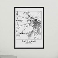 POSTER Savannah Us-Film A4 Rahmenlos - Klar, Papier (29.7/5/21cm) - Nacnic