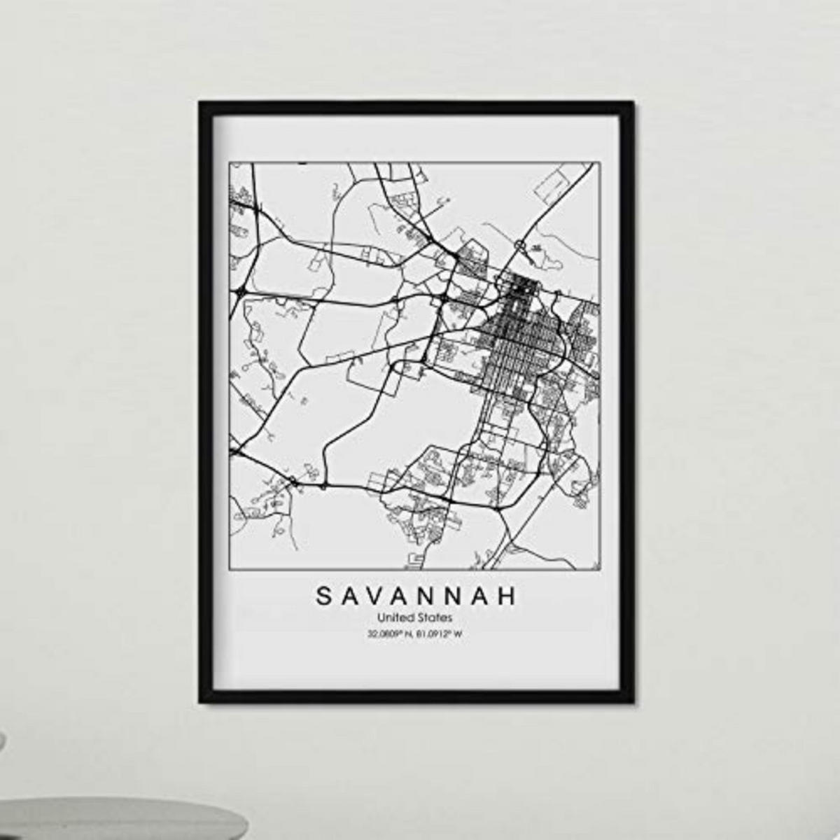 POSTER Savannah Us-Film A4 Rahmenlos - Klar, Papier (29.7/5/21cm) - Nacnic