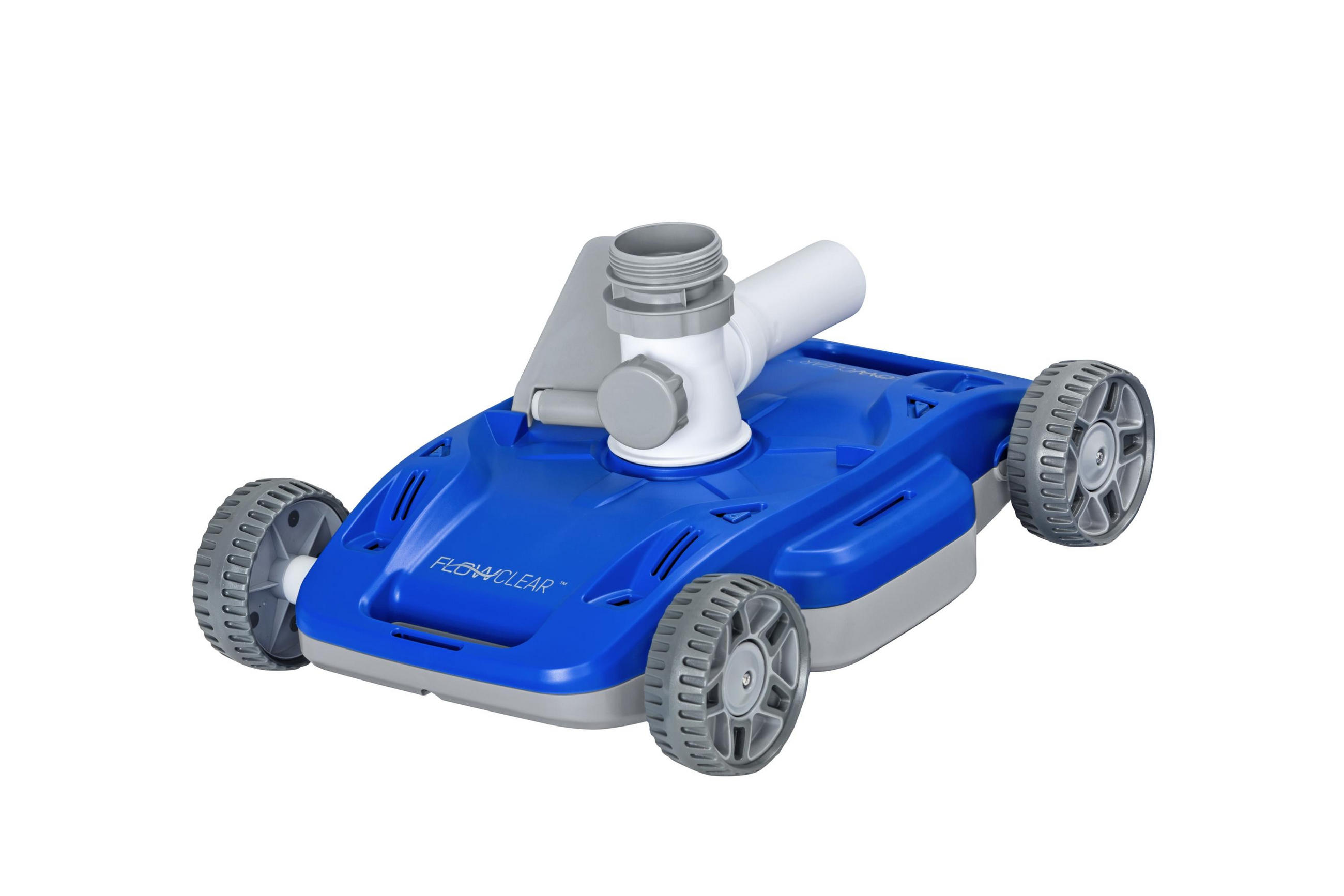 POOLROBOTER Megatro Pumpenbetrieben Autonom Grau 22x32x44,6cm - Grau, Kunststoff (32/22/44.6cm) - DELUKE
