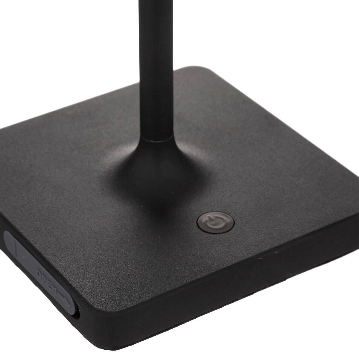 GARTENLAMPE Rony 39 cm - Schwarz, Metall (15.5/15.5/39cm) - Atmosphera Createur d´interieur