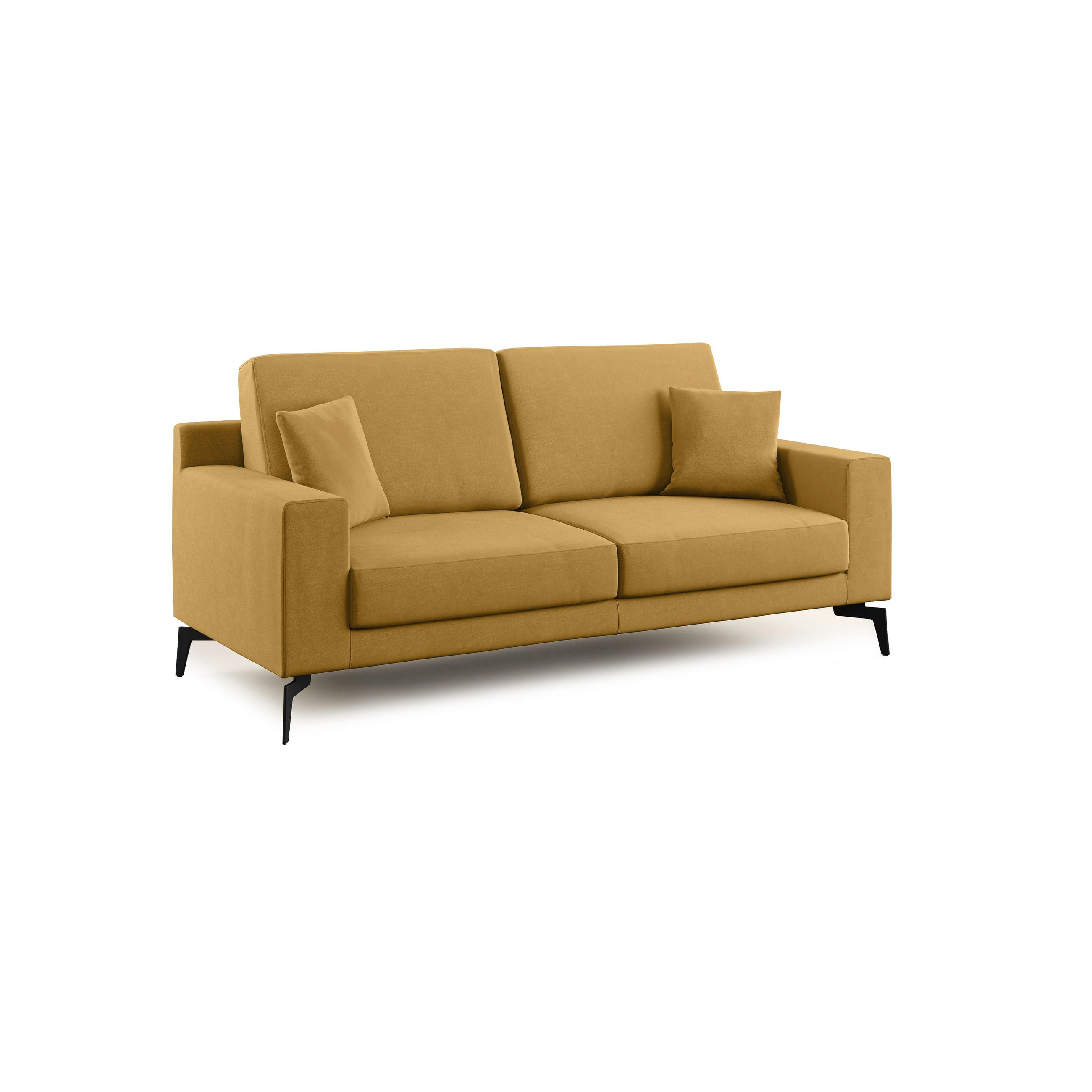 LINEARSOFA Prestige - Gelb, Textil (206/95/91cm) - Divani.store