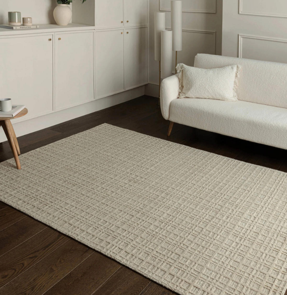 TEPPICH handgewebt Naturfaser HATCHY Beige 200 x 290 cm - Beige, Naturmaterialien (200/290cm) - Novatrend