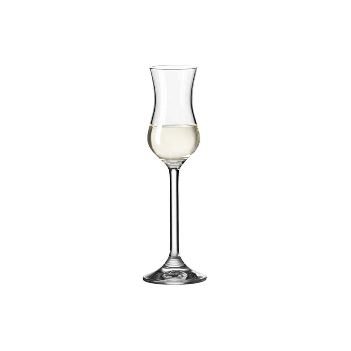 GRAPPAGLAS Daily transparent 100 ml 12er Set - Transparent, Glas (0.1L) - Leonardo Living