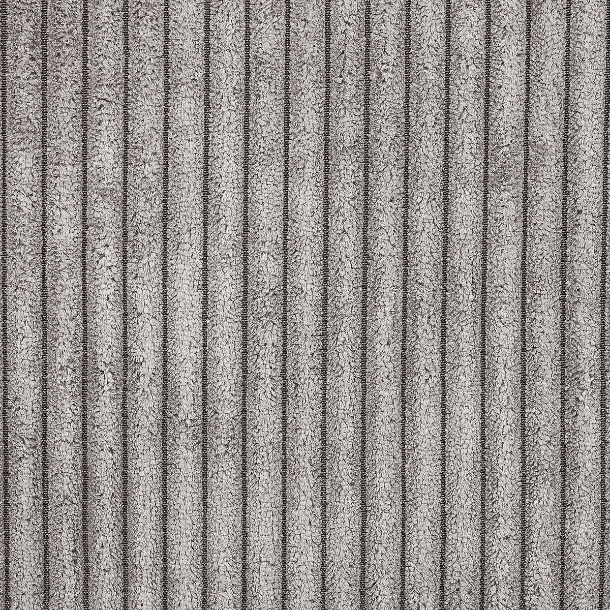 SESSEL Cord Grau Vind - Grau, Textil/Metall (76/82/82cm) - Beliani