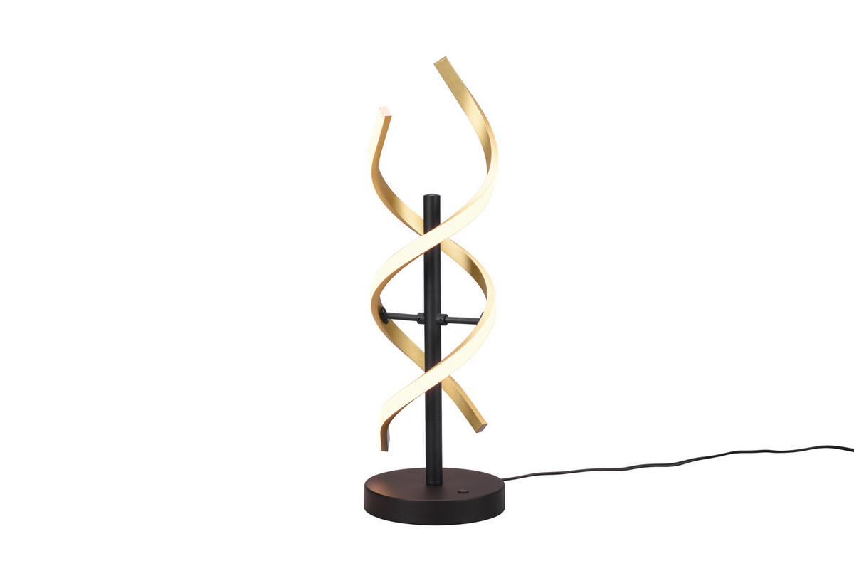 TISCHLAMPE SEQUENCE - Gold - 16/16/48.5 cm - Goldfarben, Kunststoff (16/16/48.5cm) - Trio Leuchten
