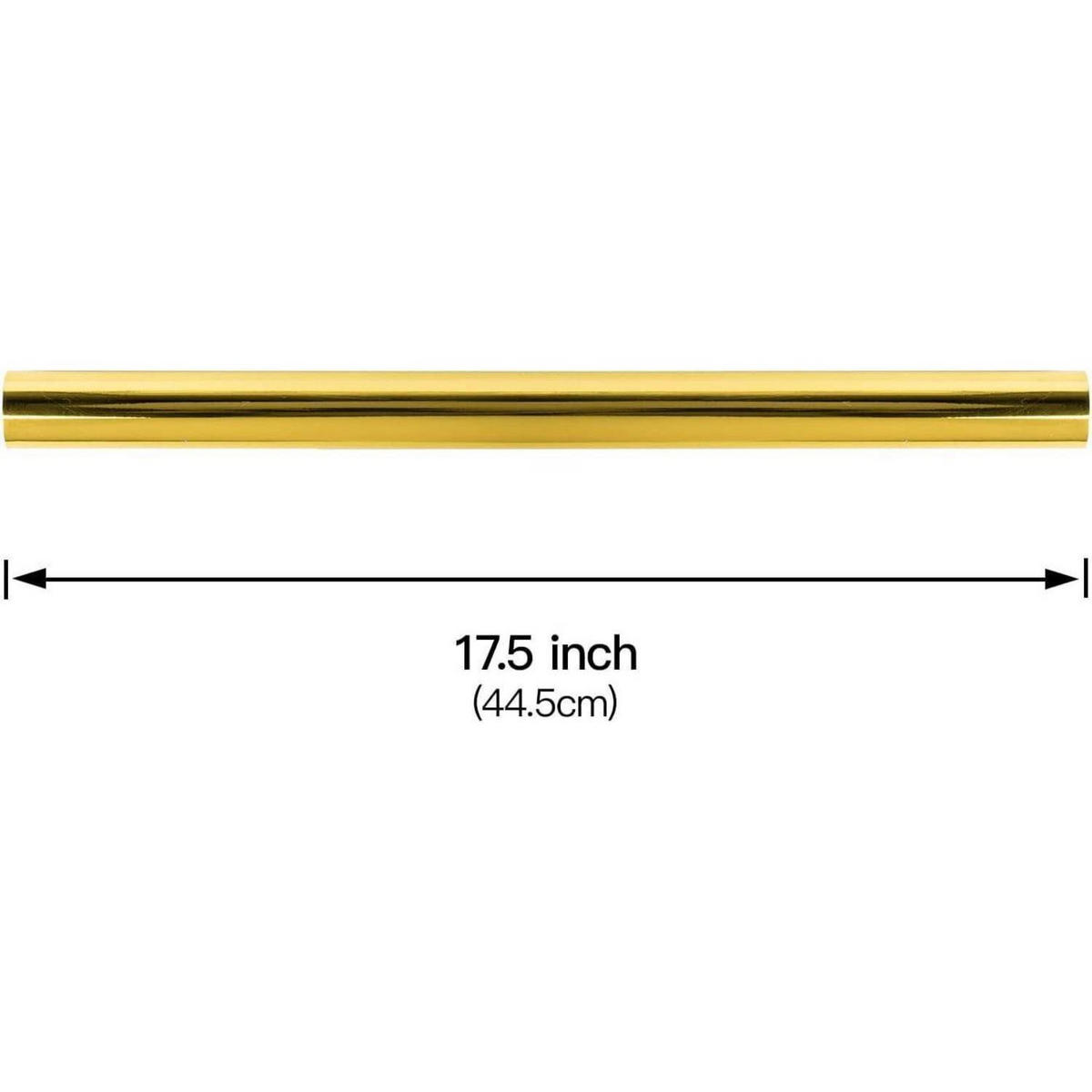 GESCHENKPAPIER Goldmetallic 44,5 cm x 10 m - Goldfarben, Papier (4/44/4cm)