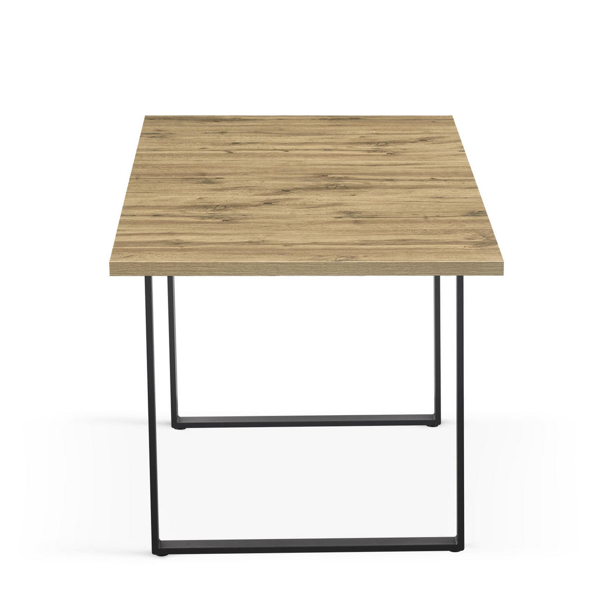 ESSTISCH ANNA 120-160/80/76 cm Eiche - Eichefarben, Holz (80/120/76cm) - B&D Home