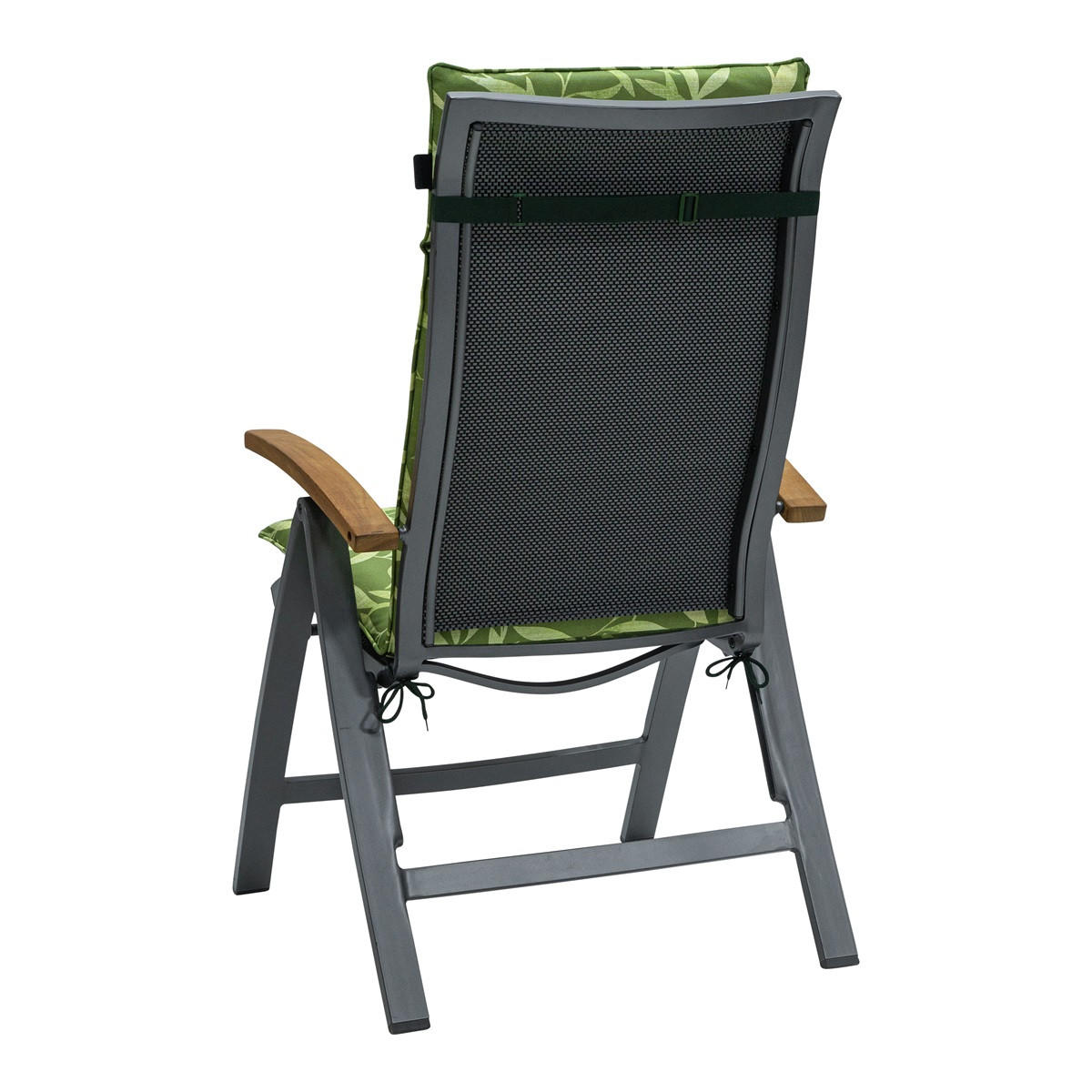 GARTENSTUHLKISSEN Fergus 120/50 cm 4er-Set - Grün, Textil (50/8/120cm) - Madison