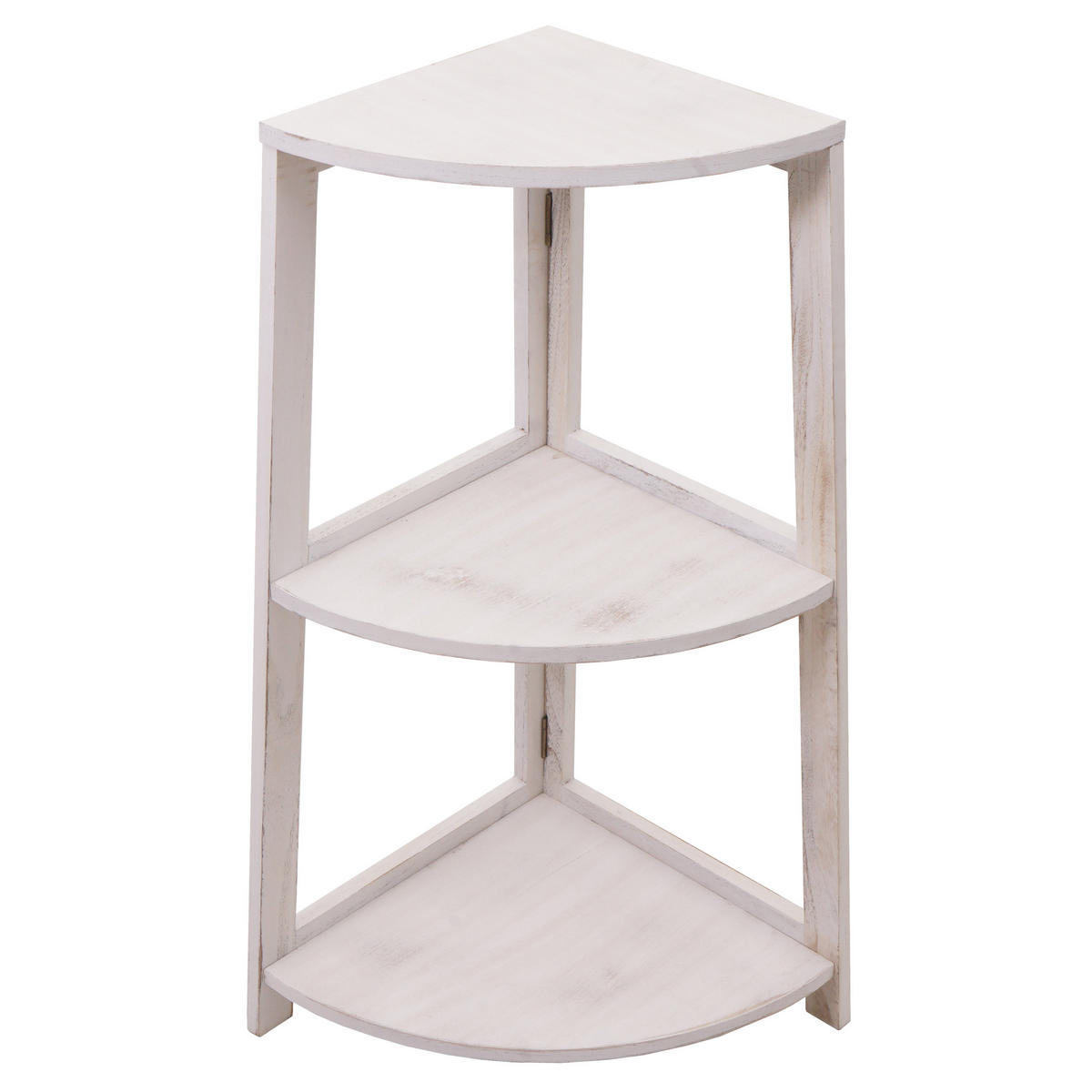 ECKREGAL Weiß - Weiß, Holz (37/81/34cm) - MCW