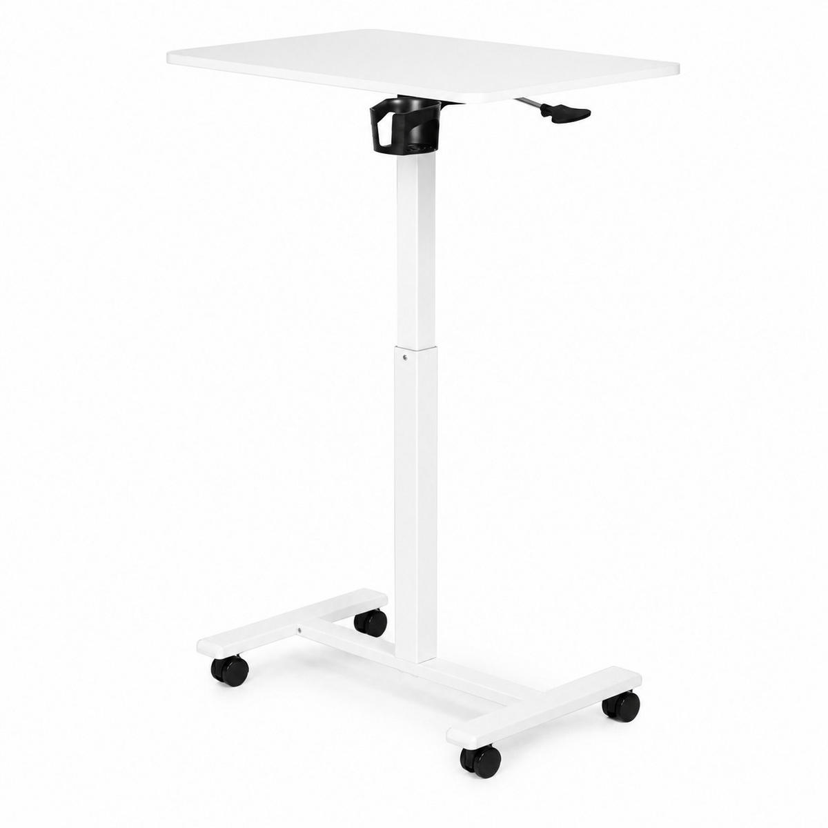 SCHREIBTISCH MILO Weiß - Weiß, Holzwerkstoff (48/71/71.5cm) - Mat-Haus