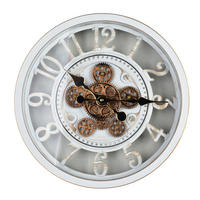 WANDUHR Ramsey Weiß 45/7/45 cm Kunstoff - Hellgrau, Kunststoff (45/45/7cm) - Mondex