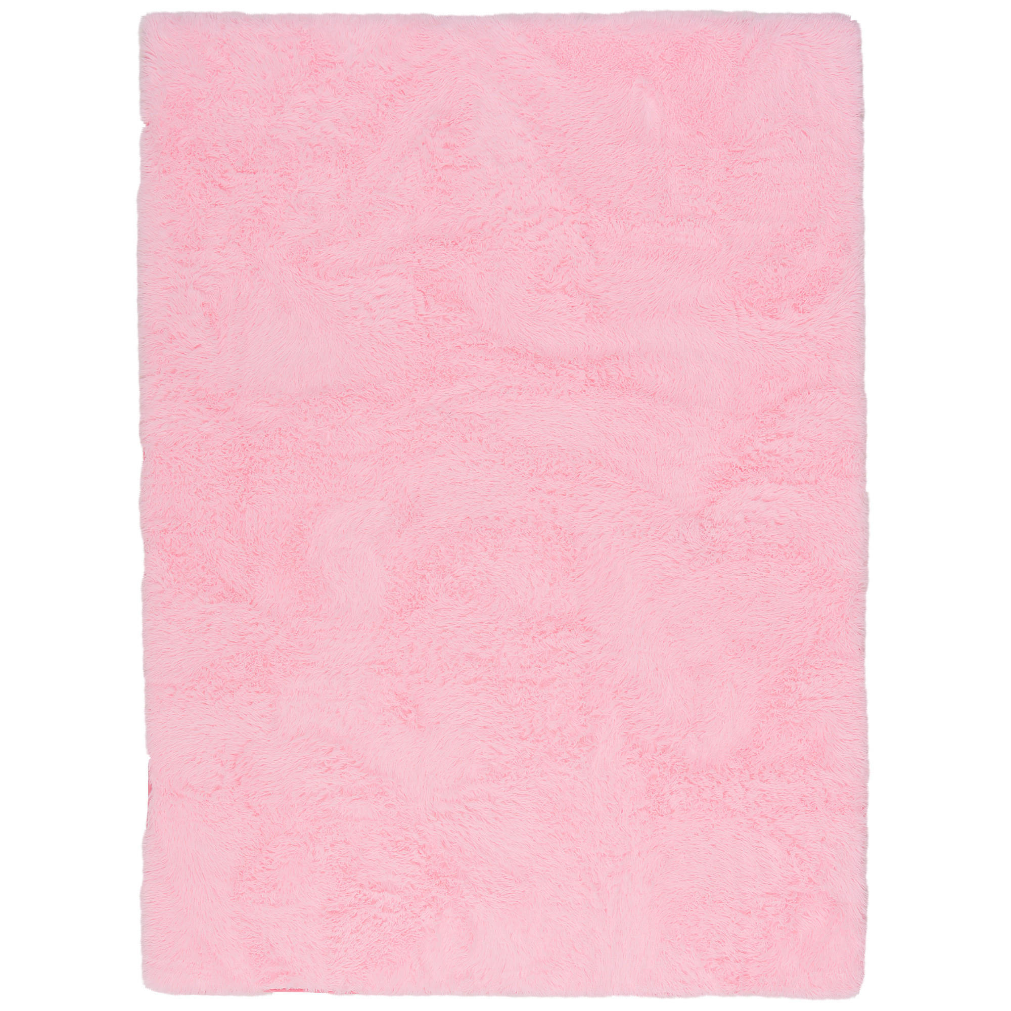 HOCHFLOR SHAGGY TEPPICH FLUFFY - Rosa, Textil (120/170cm) - Pergamon