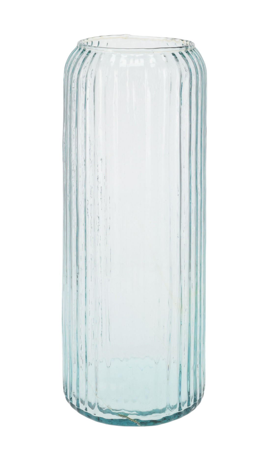 VASE Paski Transparent 14.5/14.5/37 cm Glas - Transparent, Glas (37cm) - Mondex