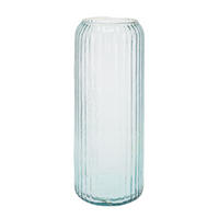 VASE Paski Transparent 14.5/14.5/37 cm Glas - Transparent, Glas (37cm) - Mondex