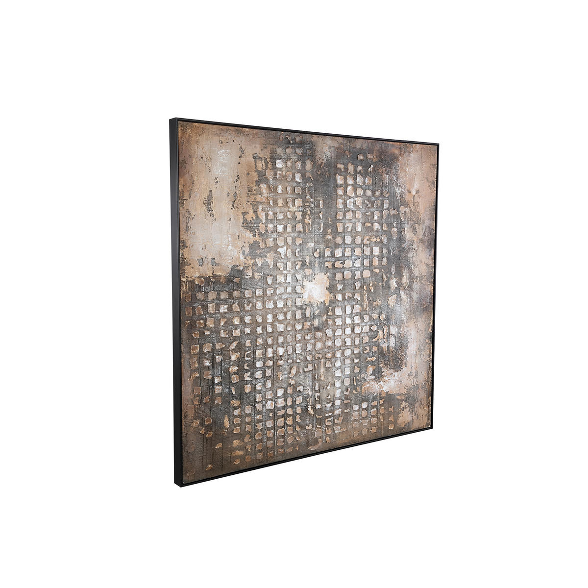 WANDPANEEL Pathe Braun 122.5/5/122.5cm - Braun, Kunststoff (5/122.5/122.5cm) - PTMD Collection