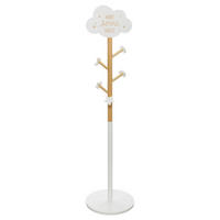 KINDERKLEIDERSTÄNDER 135,5 cm - Weiß, Holzwerkstoff (35/135.5/35cm) - Atmosphera for kids