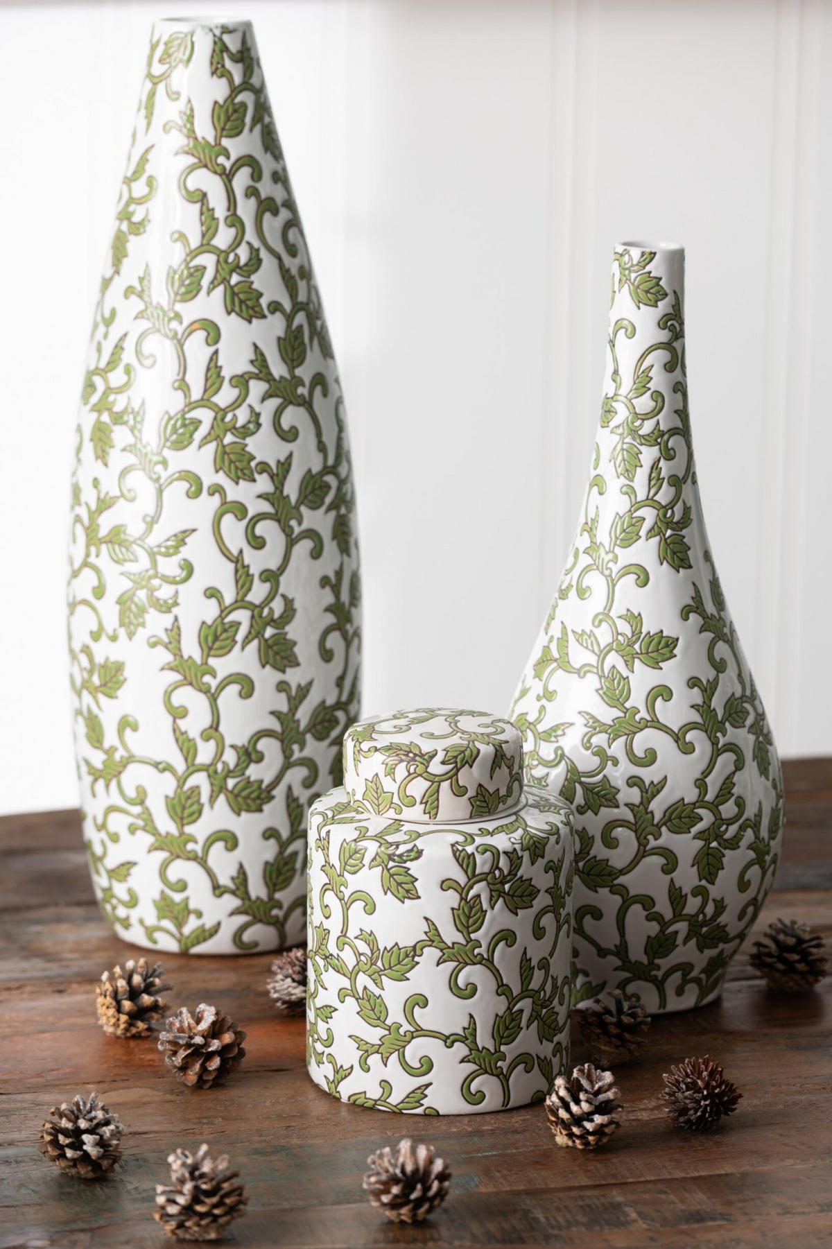 VASE VESA - Multicolor, Keramik (53cm) - J-Line