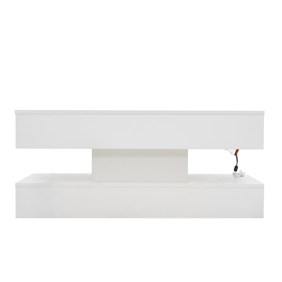 COUCHTISCH Weiß - Weiß, Holzwerkstoff (50/100/42cm)