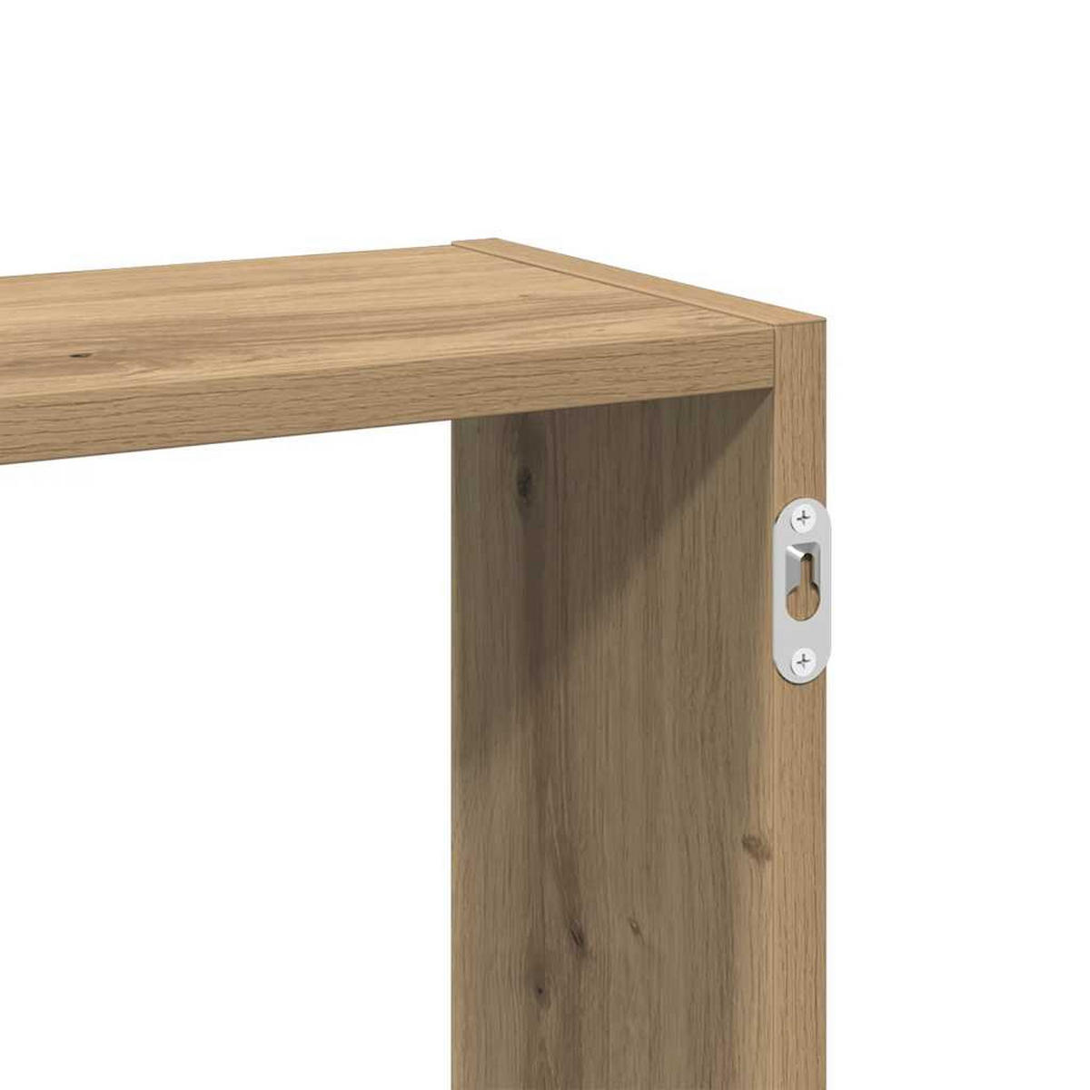 WANDREGAL Artisan-Eiche 159/18/66 Cm Holzwerkstoff - Braun, Holzwerkstoff (18/66/159cm) - vidaXL