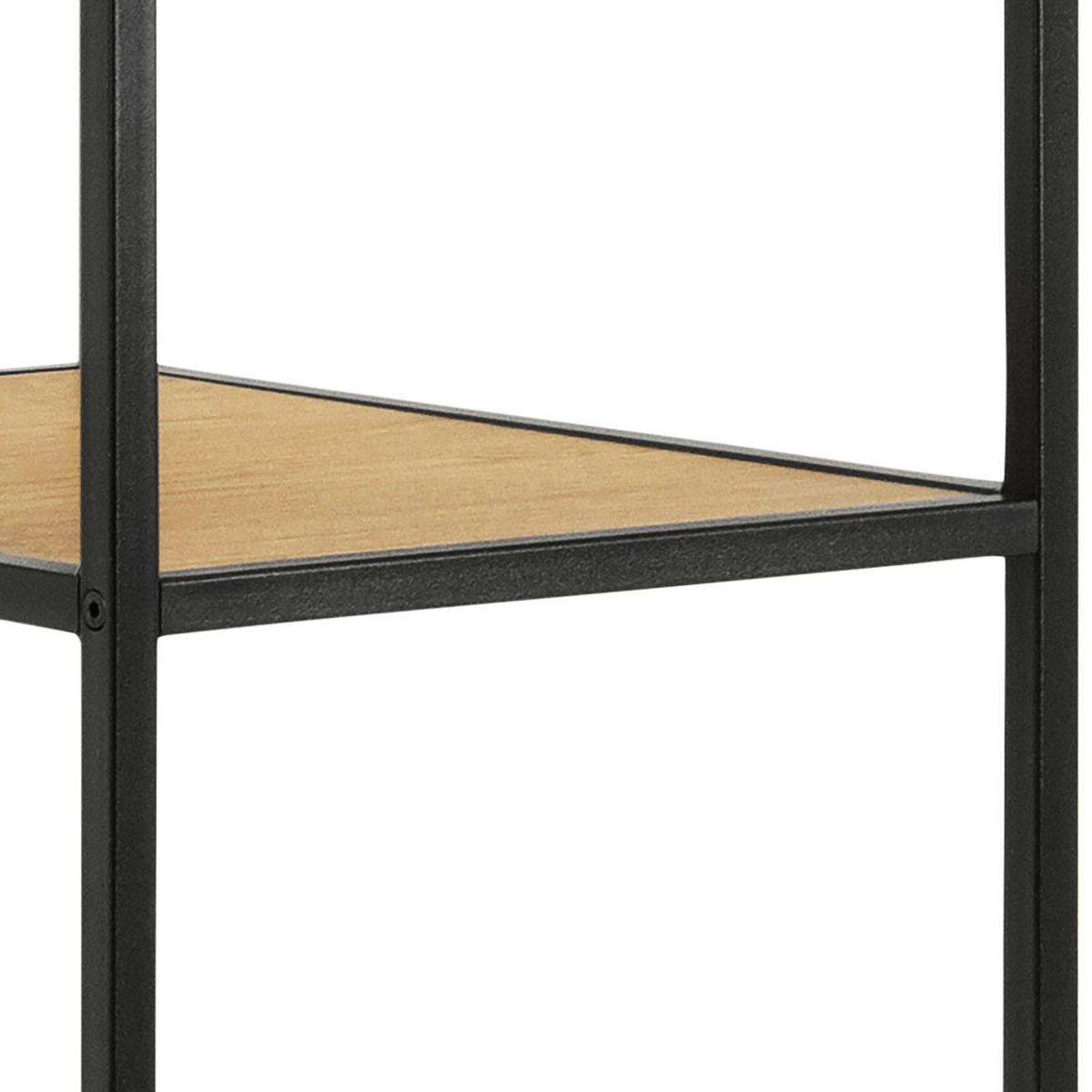 GARDEROBE - Wildeiche, Holzwerkstoff/Metall (77/165/45cm) - home24