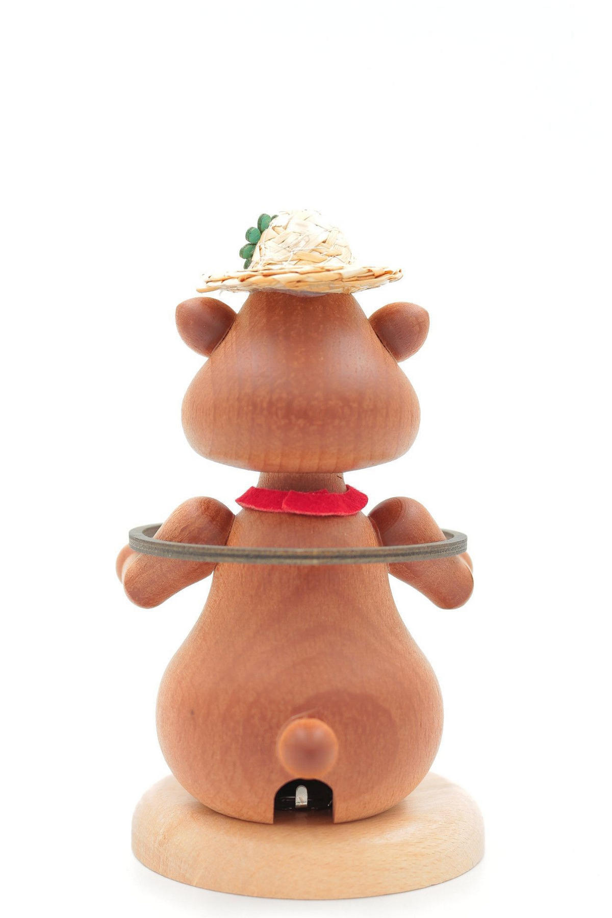 RAUCHFIGUR Hamster Fitnesslady 13 cm - Multicolor, Holz (8/13/0.1cm)