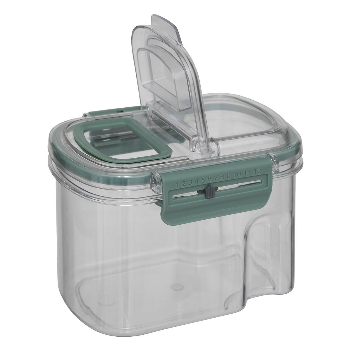 LEBENSMITTELBEHÄLTER mit Datumsanzeige Pp Neo 600 ml 14,2/10,4/10,6 cm - Transparent, Kunststoff (10.4/10.6/14.2cm) - 5five Simply Smart