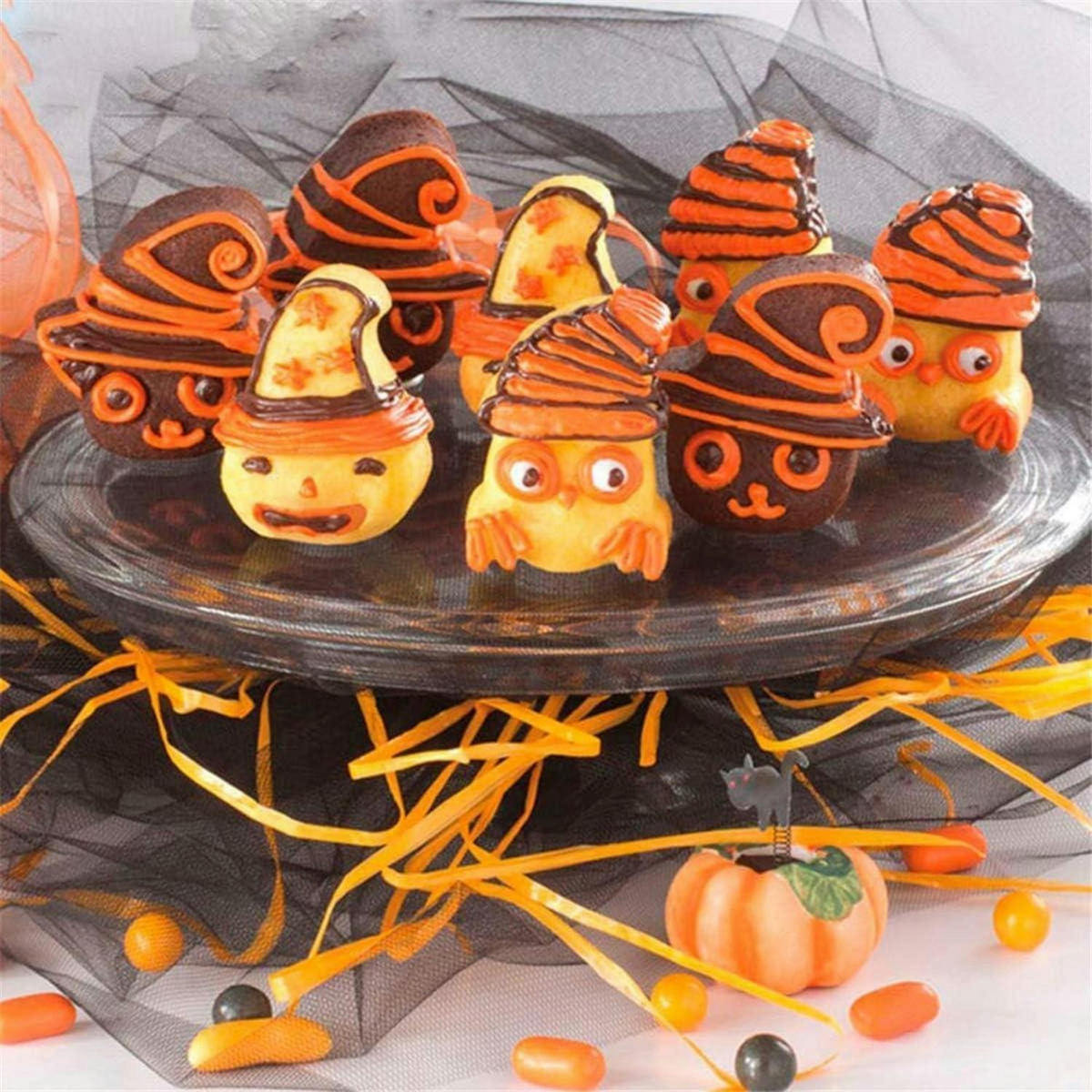 BACKFORM Silikon Halloween Motiv - Lila, Kunststoff