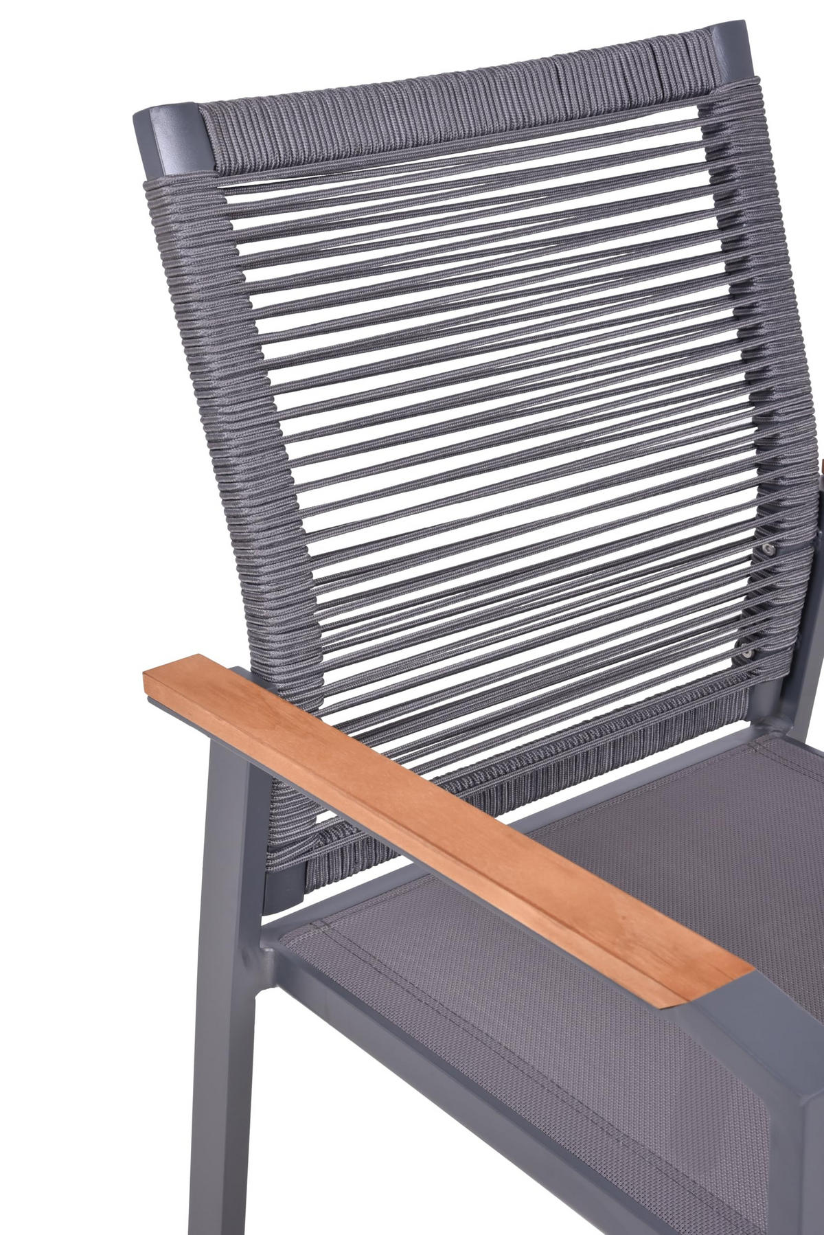 GARTENSTUHL 2er Set Kurt Stapelstuhl - Braun, Holz (60/90/56.5cm) - DELUKE