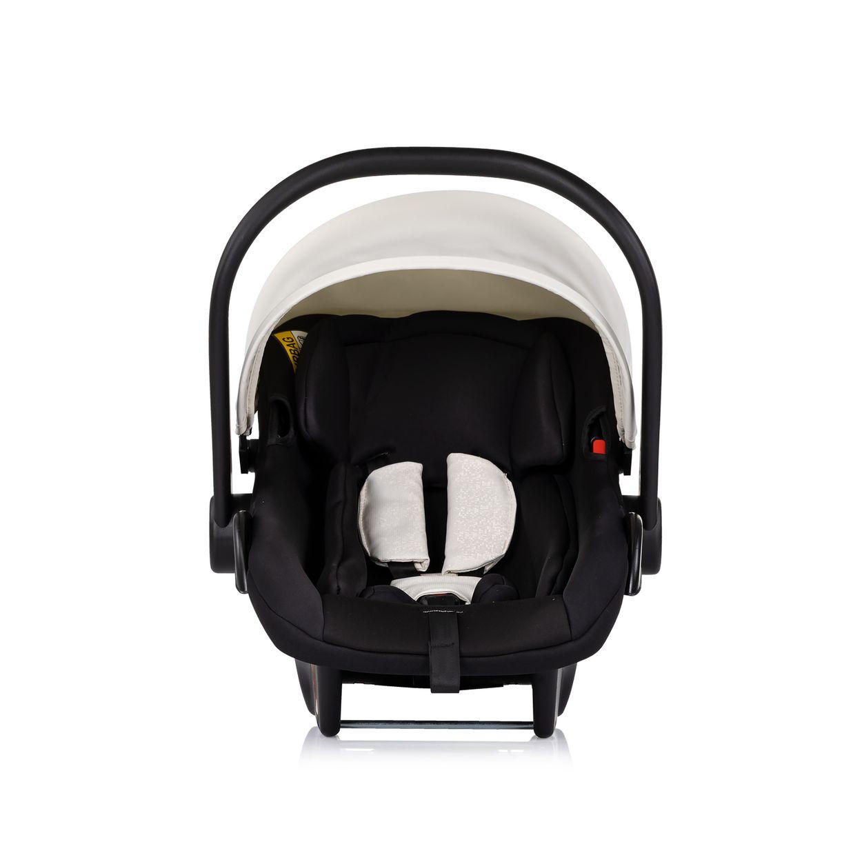 BABYSCHALE SET Vista weiß Station Vista i-Size (40-87cm) verstellbar - Weiß, Kunststoff (43/56/60cm) - Chipolino