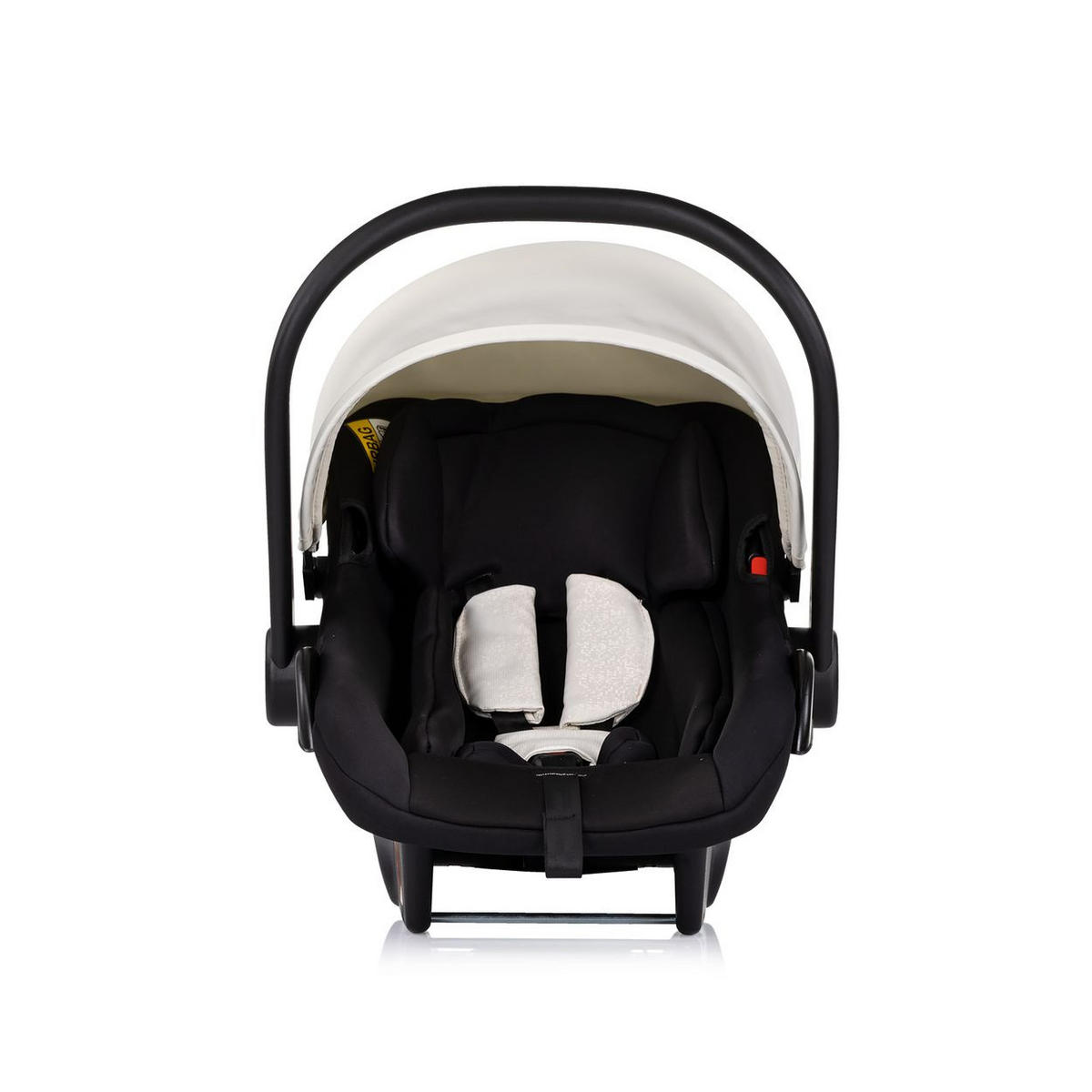 BABYSCHALE SET Vista weiß Station Vista i-Size (40-87cm) verstellbar - Weiß, Kunststoff (43/56/60cm) - Chipolino