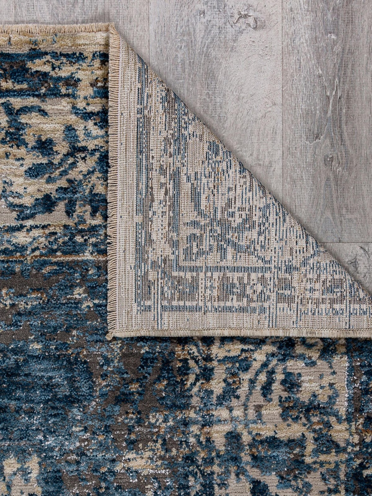 TEPPICH ADUR, orientalisch mit Medaillon, Blau, 200 x 300 cm - Blau, Textil (200/300cm) - KADIMA DESIGN