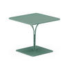 GARTENTISCH - L. 80 cm - Metall - Mandelgrün - MIRMANDE von MYLIA - Grün, Metall (80/80/75cm) - Vente-Unique