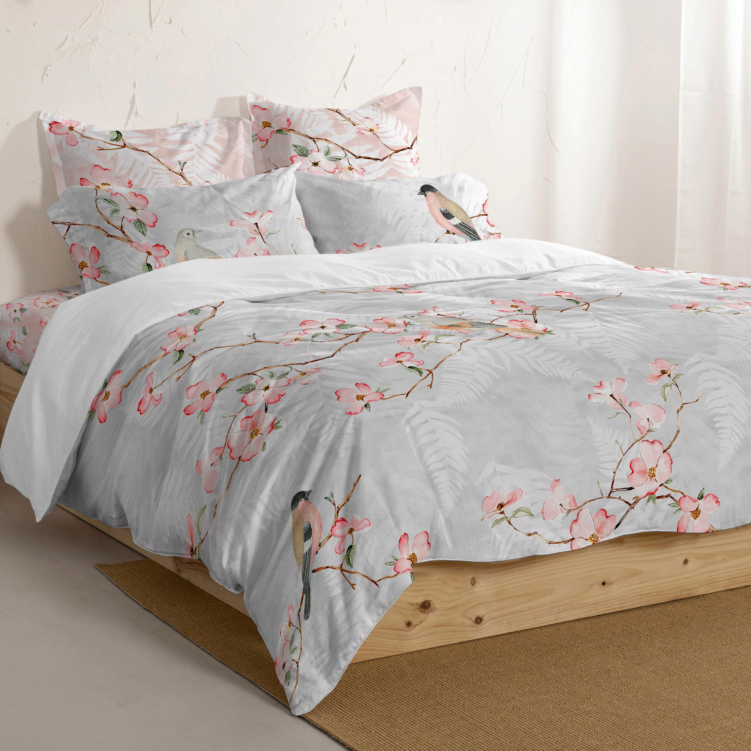 BETTBEZUG ohara 180x220 cm (komfortgrösse) mehrfarbig - Multicolor, Textil (180/220cm) - Happy Friday