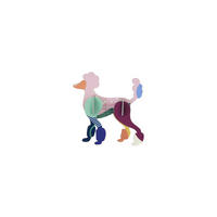 WANDSKULPTUR Bunt 3/9,9 cm - Multicolor, Wellpappe (0.05/9.9/10cm) - Studio Roof