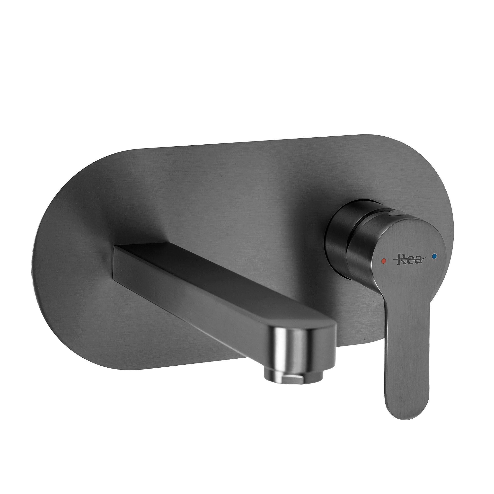 UNTERPUTZ Armatur Rea Arcos Titan - Titanfarben, Metall (20/10/18cm) - REA