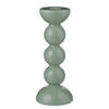 KERZENHALTER Super Natural - Grün, Keramik (8/20/8cm) - Butlers