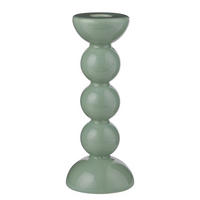 KERZENHALTER Super Natural - Grün, Keramik (8/20/8cm) - Butlers