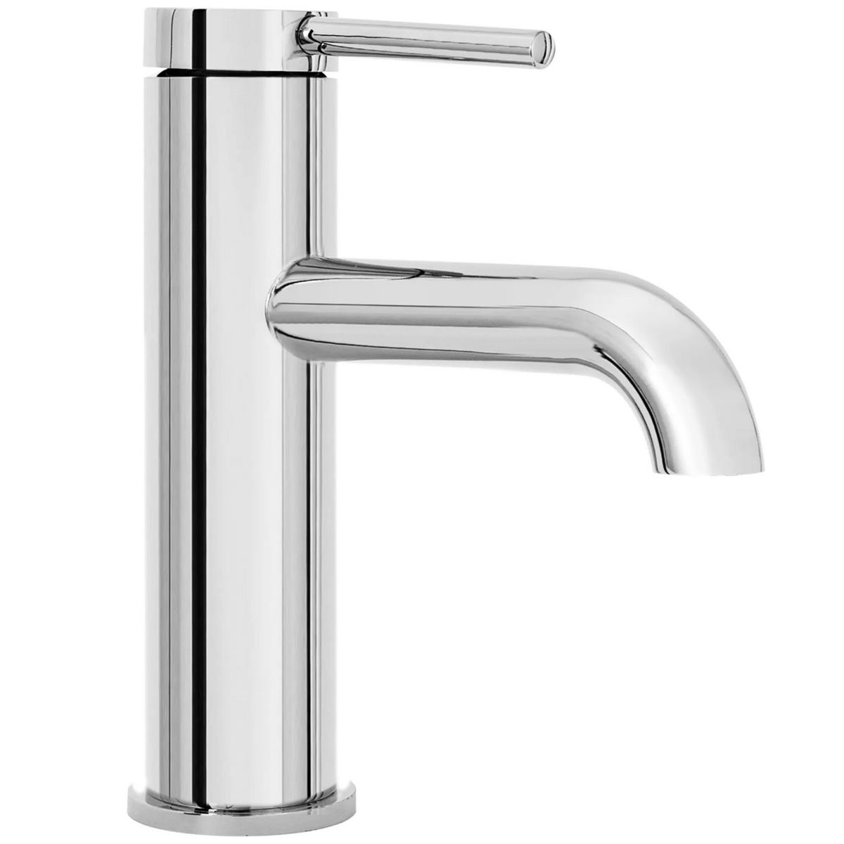 WASCHBECKENARMATUR Rea Spot Chrom Low - Chromfarben, Metall (5/18/16.5cm) - REA