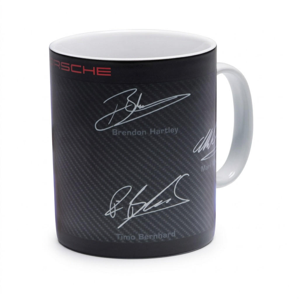 KAFFEEBECHER 919 Hybrid Schwarz Weiß - Schwarz, Keramik (0.3L) - Porsche