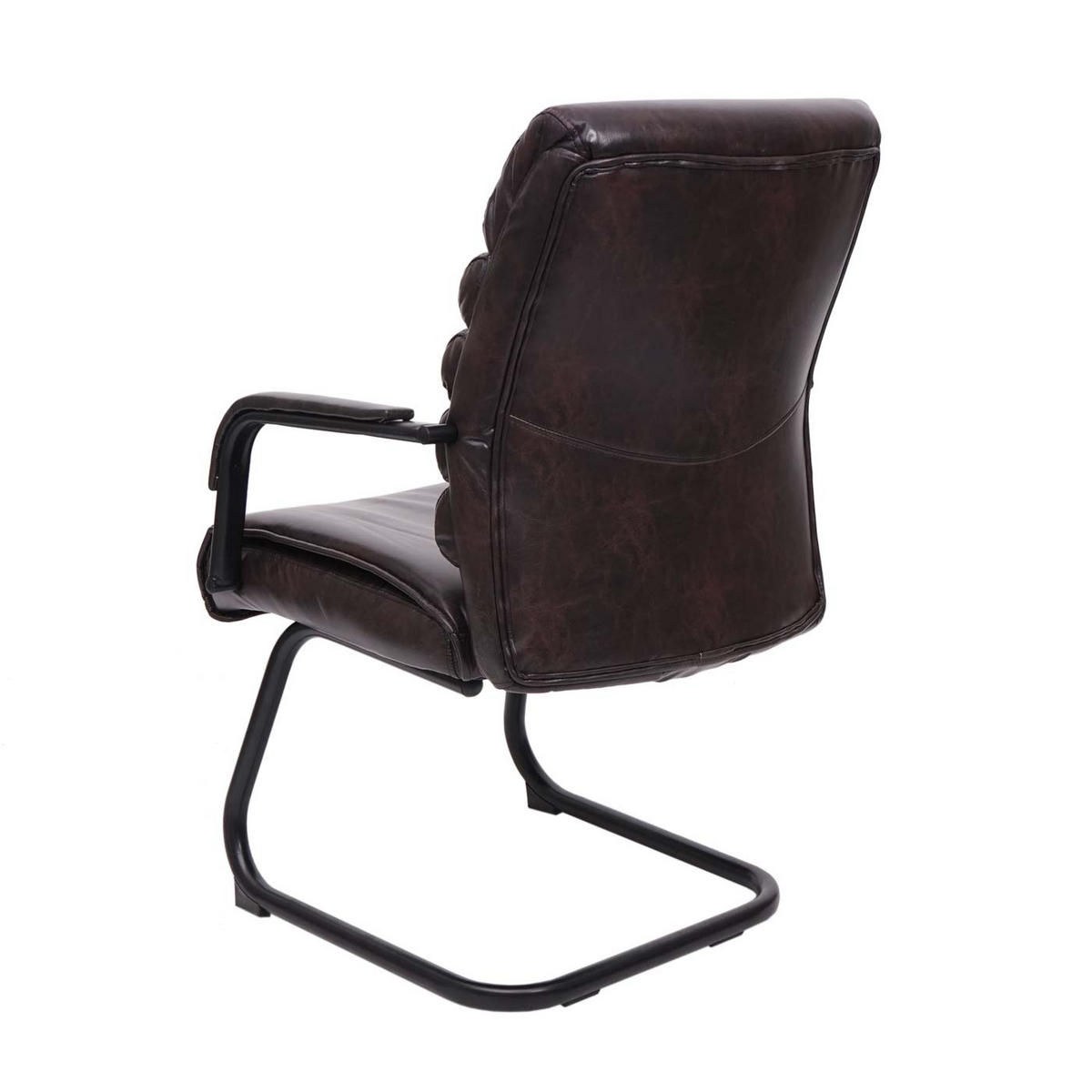 KONFERENZSTUHL Braun - Braun, Textil (60/100/59cm) - MCW