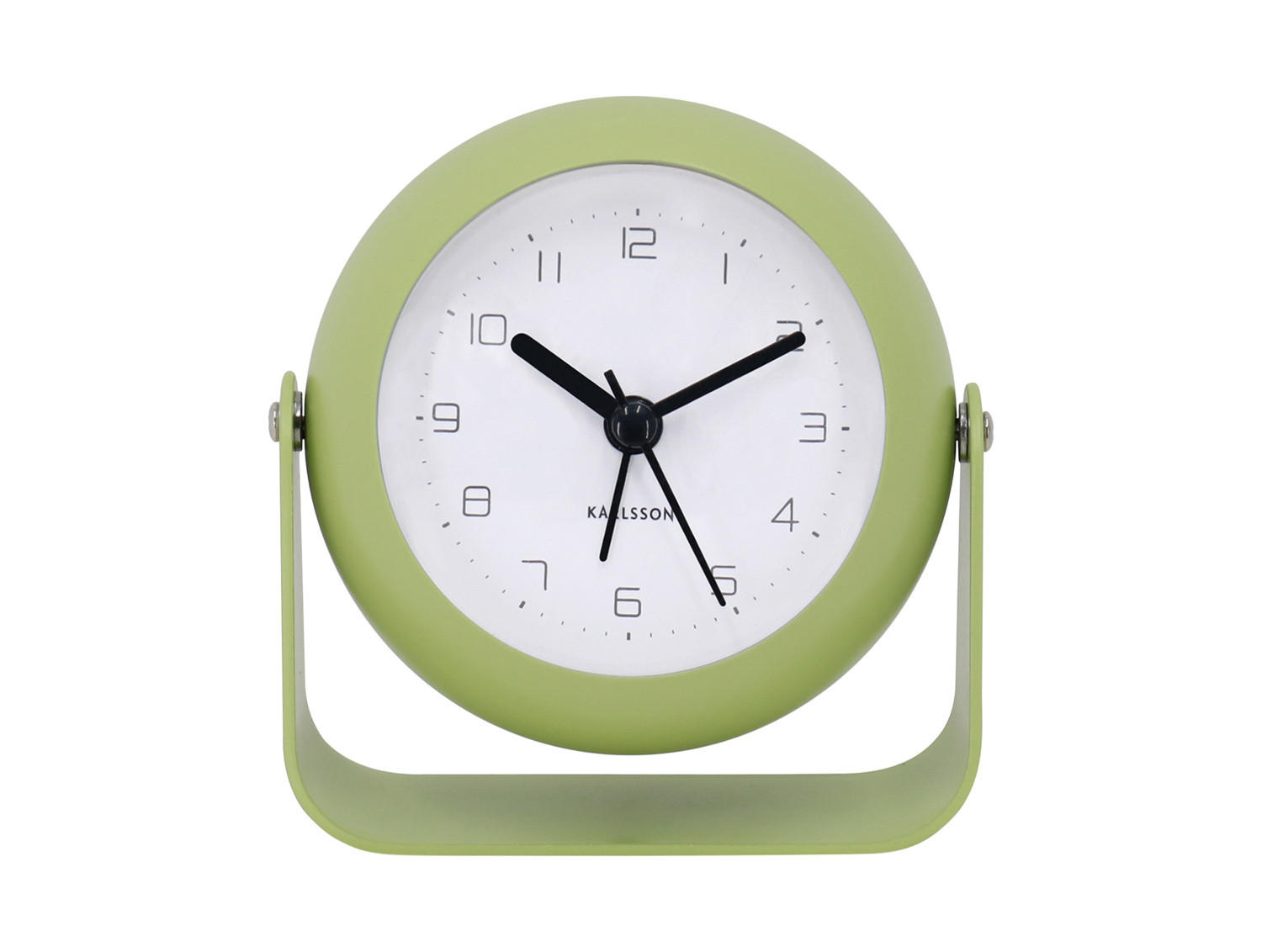 WECKER Bunky Ø 9 cm - Grün, Metall (10.2/13/7cm)