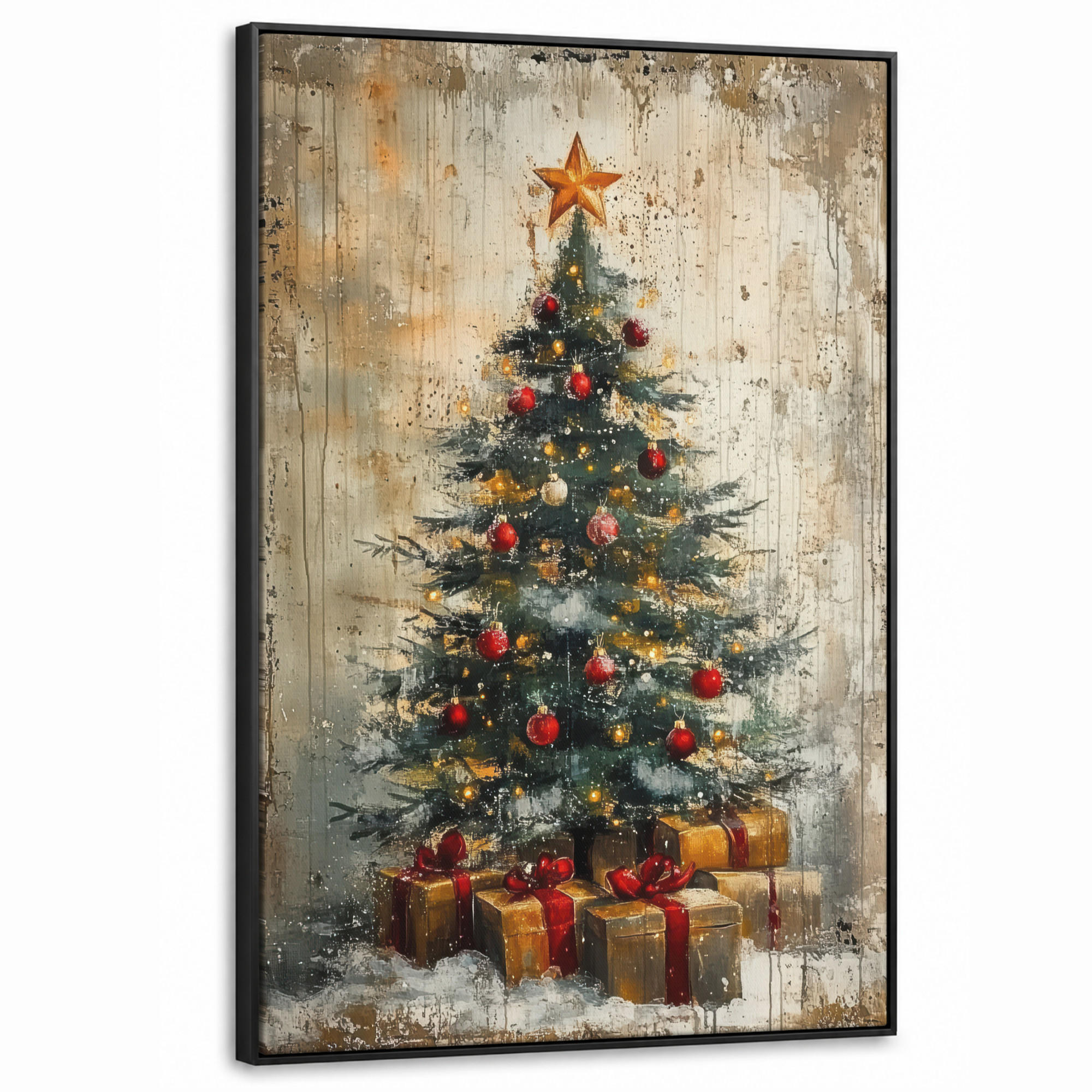 MuchoWow Leinwand Rost 90x140 cm