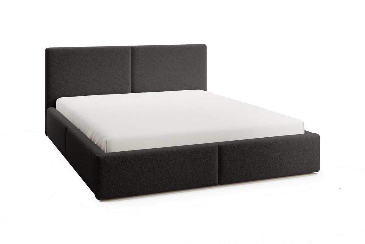 POLSTERBETT Toreira Slim 140x200 cm Grau - Grau, Holz/Textil (140/200cm) - Fedve