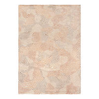 TEPPICH Indian Sand Coral 200/280 cm - Rot, Textil (200/280cm) - Louis De Poortere