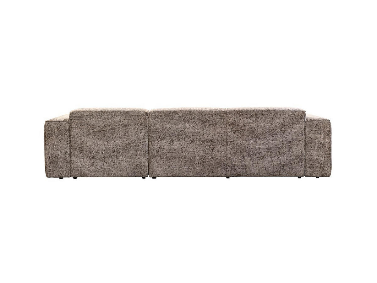 SOFA - 5 Personen - stoff - taupe Tejami - Taupe, Kunststoff/Textil (322/78/160cm) - Vente-Unique