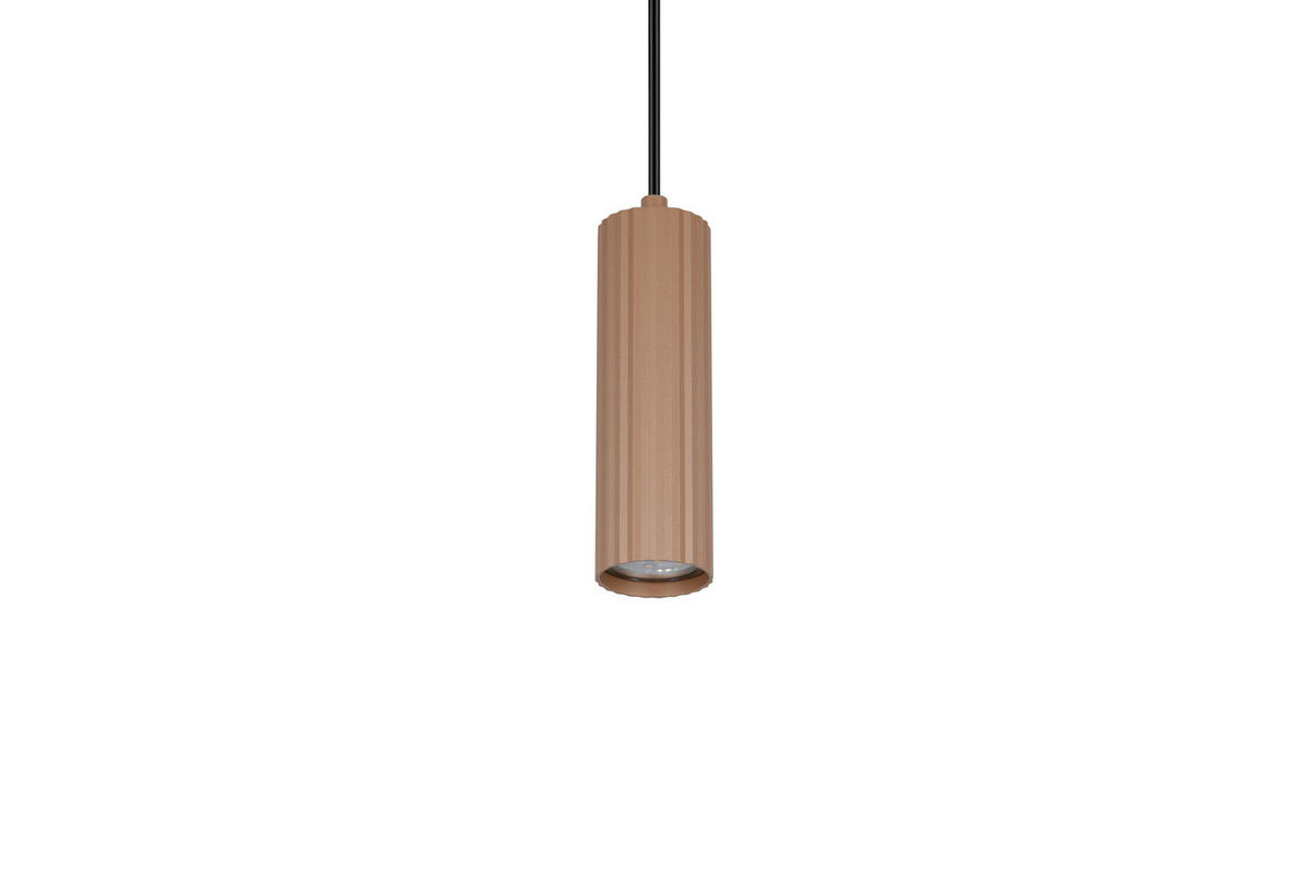 HÄNGELAMPE SOKA - Braun - 9/9/150 cm - Braun, Metall (9/9/150cm) - Trio Leuchten