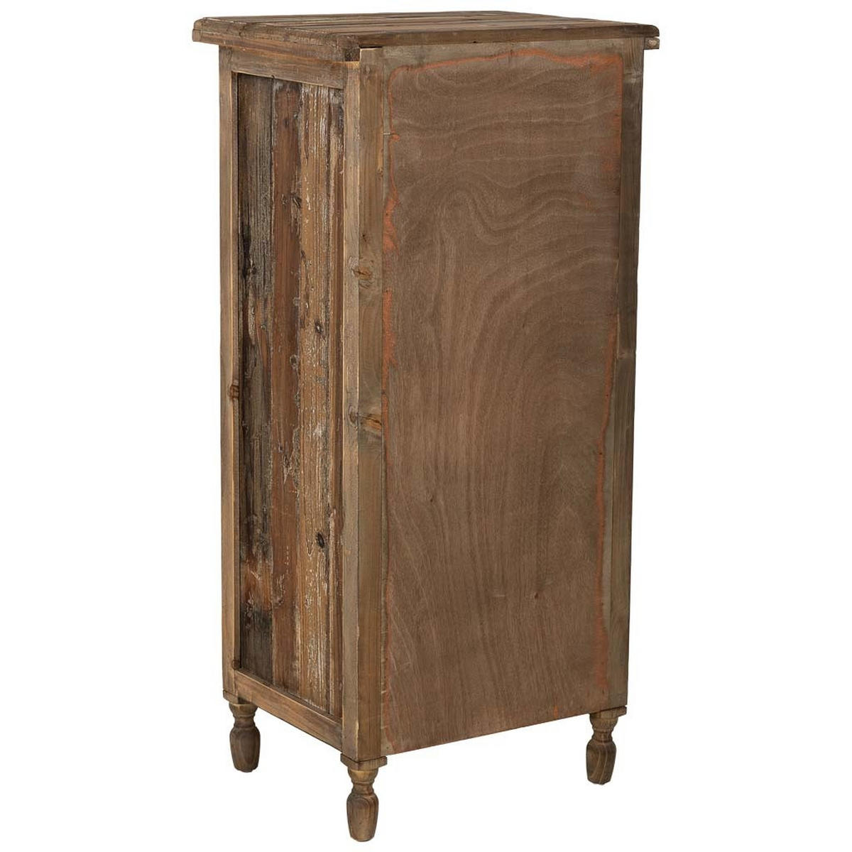 HOLZKOMMODE mit 5 schubladen 48x38x102 cm - Braun, Holz (48/102/38cm) - Wanderlust